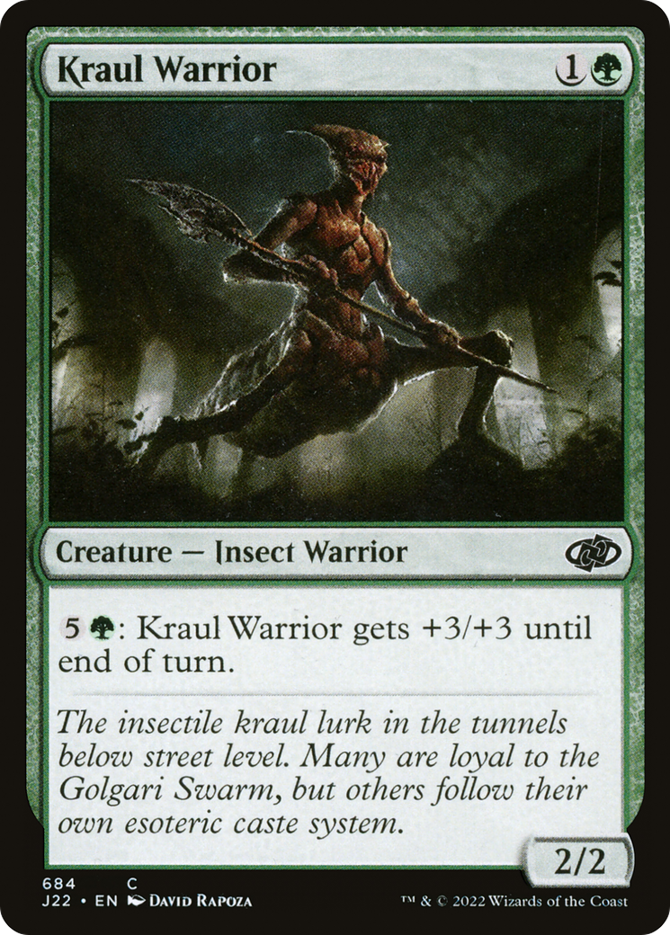 Kraul Warrior [Jumpstart 2022] | The CG Realm