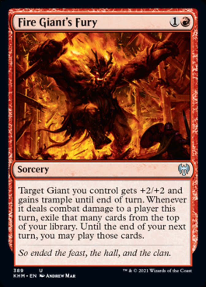 Fire Giant's Fury [Kaldheim] | The CG Realm