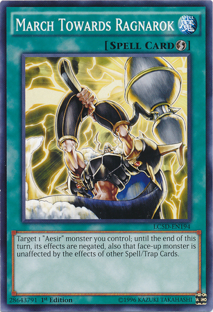 March Towards Ragnarok [LC5D-EN194] Common | The CG Realm
