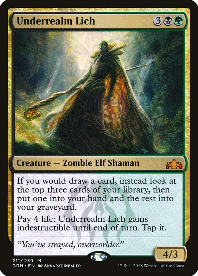 Underrealm Lich [Guilds of Ravnica] | The CG Realm