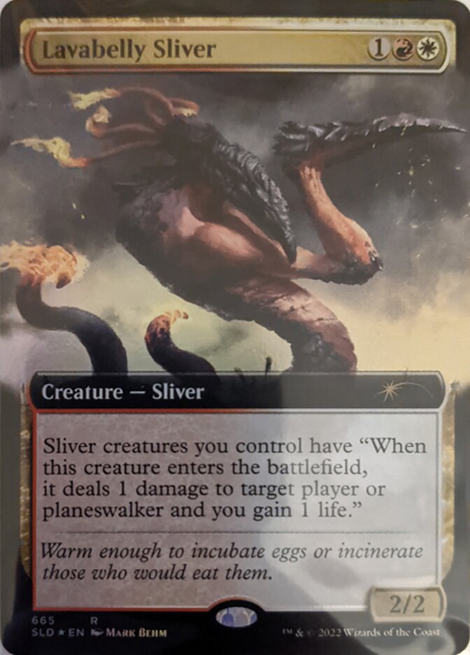 Lavabelly Sliver (Extended Art) [Secret Lair Drop Promos] | The CG Realm