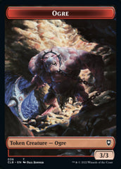 Boar // Ogre Double-Sided Token [Commander Legends: Battle for Baldur's Gate Tokens] | The CG Realm