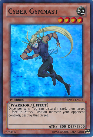 Cyber Gymnast [BPW2-EN016] Super Rare | The CG Realm