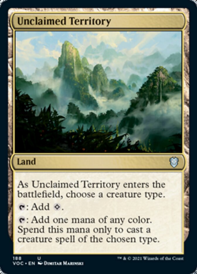 Unclaimed Territory [Innistrad: Crimson Vow Commander] | The CG Realm