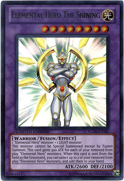 Elemental Hero The Shining [YG06-EN001] Ultra Rare | The CG Realm