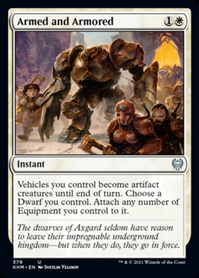 Armed and Armored [Kaldheim] | The CG Realm