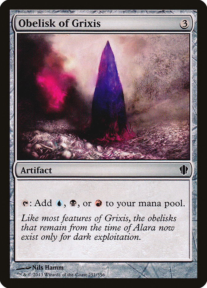 Obelisk of Grixis [Commander 2013] | The CG Realm