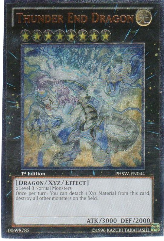Thunder End Dragon [PHSW-EN044] Ultimate Rare | The CG Realm
