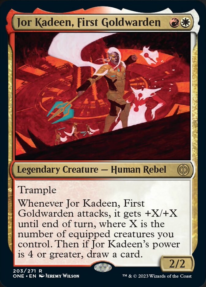 Jor Kadeen, First Goldwarden [Phyrexia: All Will Be One] | The CG Realm