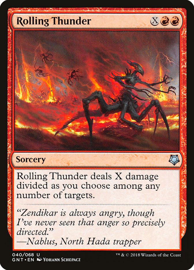 Rolling Thunder [Game Night 2018] | The CG Realm