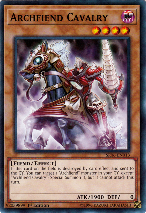 Archfiend Cavalry [SR06-EN013] Common | The CG Realm