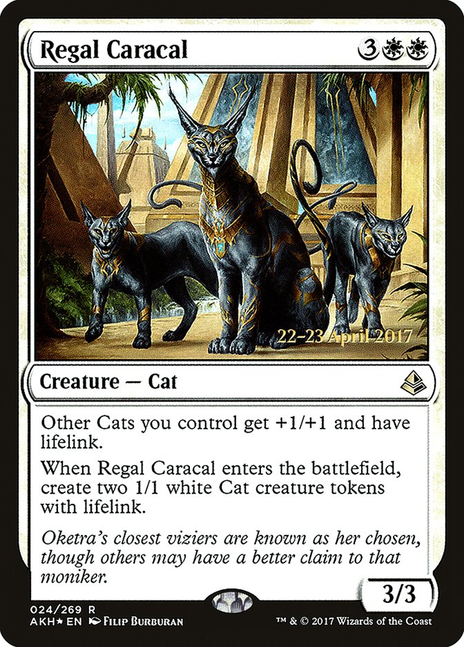 Regal Caracal [Amonkhet Prerelease Promos] | The CG Realm