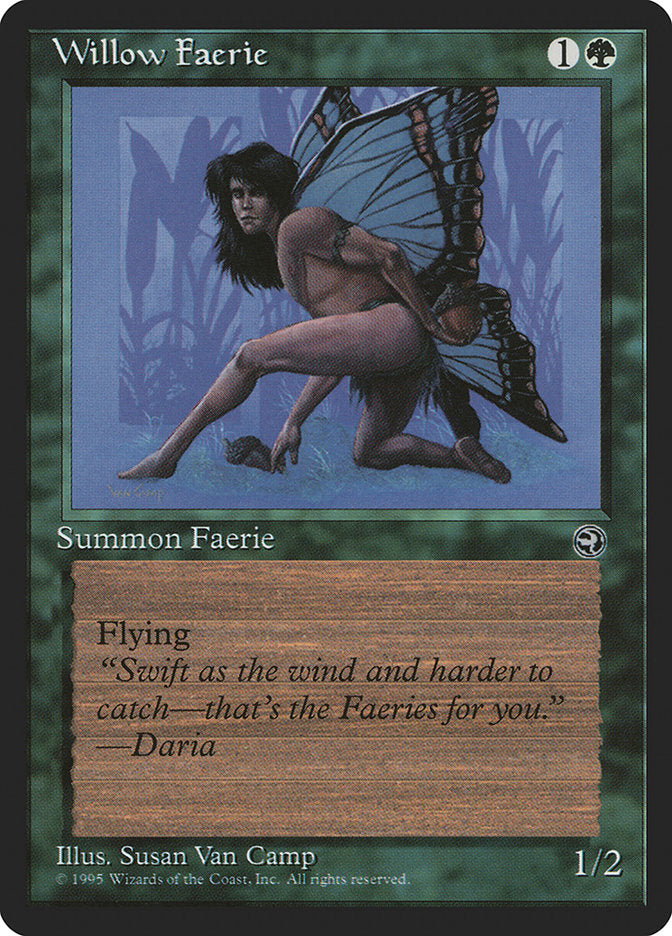 Willow Faerie (Daria Flavor Text) [Homelands] | The CG Realm