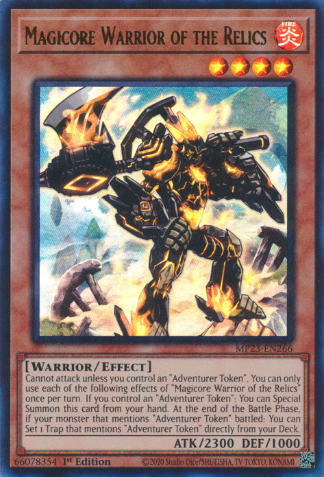 Magicore Warrior of the Relics [MP23-EN266] Ultra Rare | The CG Realm