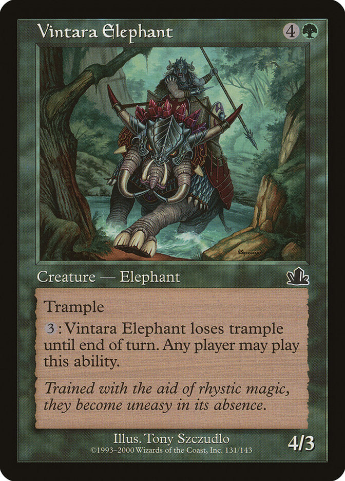 Vintara Elephant [Prophecy] | The CG Realm