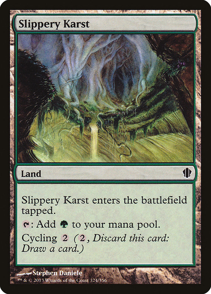 Slippery Karst [Commander 2013] | The CG Realm