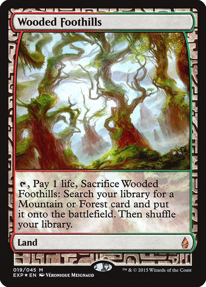 Wooded Foothills [Zendikar Expeditions] | The CG Realm
