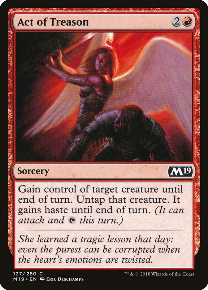 Act of Treason [Core Set 2019] | The CG Realm