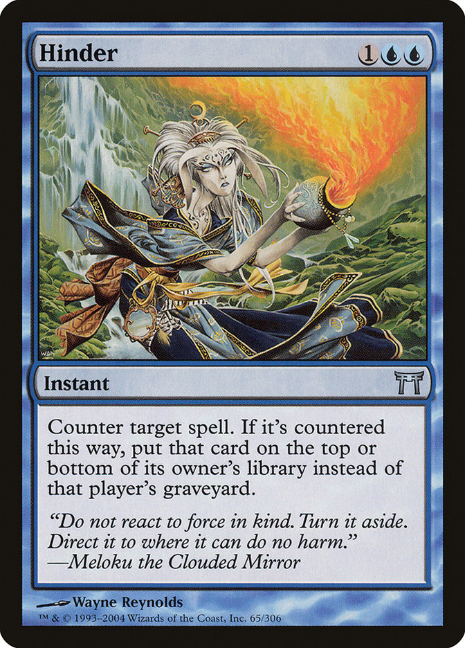 Hinder [Champions of Kamigawa] | The CG Realm