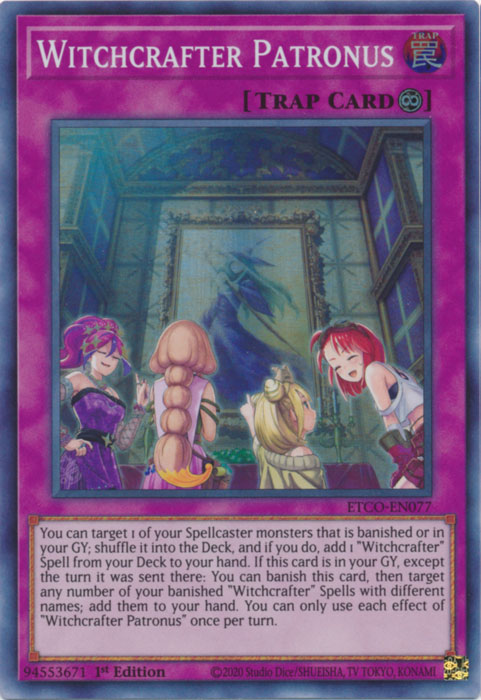 Witchcrafter Patronus [ETCO-EN077] Super Rare | The CG Realm
