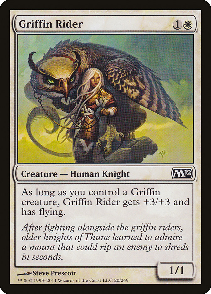Griffin Rider [Magic 2012] | The CG Realm
