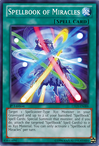 Spellbook of Miracles [LTGY-EN088] Common | The CG Realm