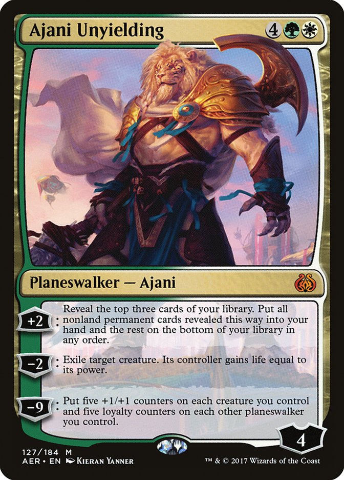 Ajani Unyielding [Aether Revolt] | The CG Realm