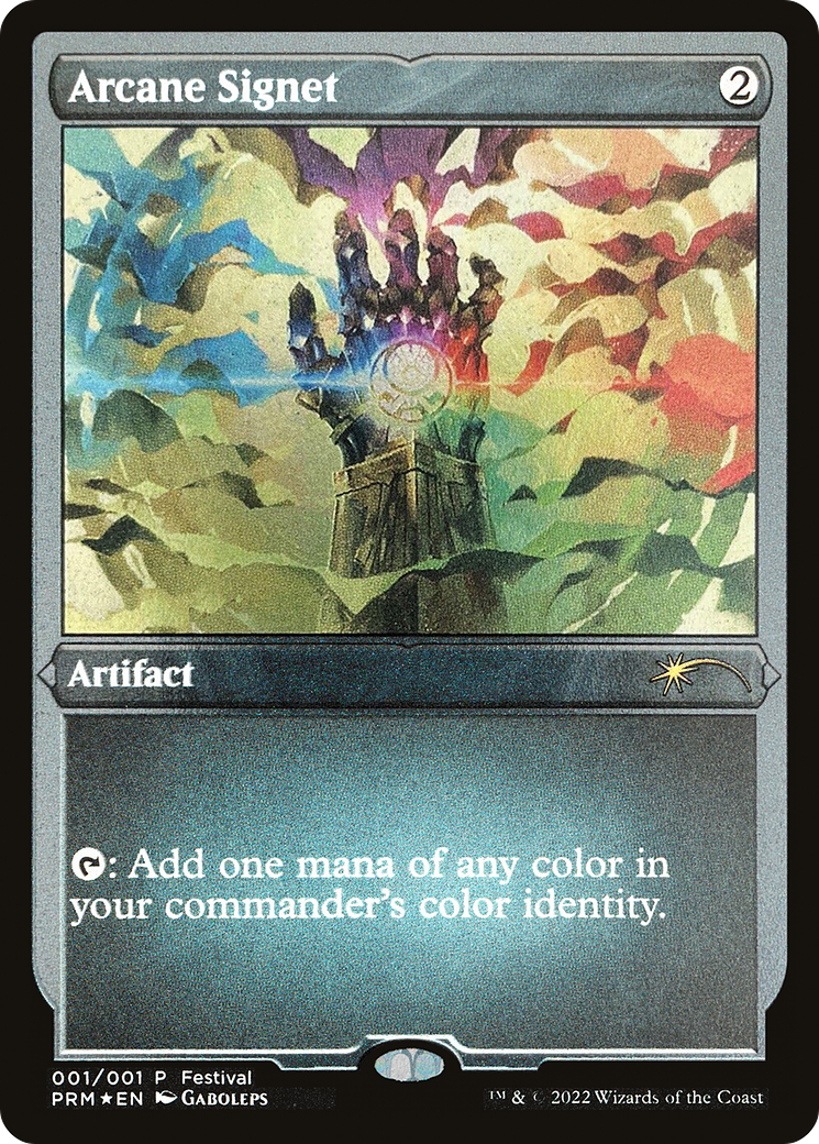 Arcane Signet (Foil Etched) [30th Anniversary Promos] | The CG Realm