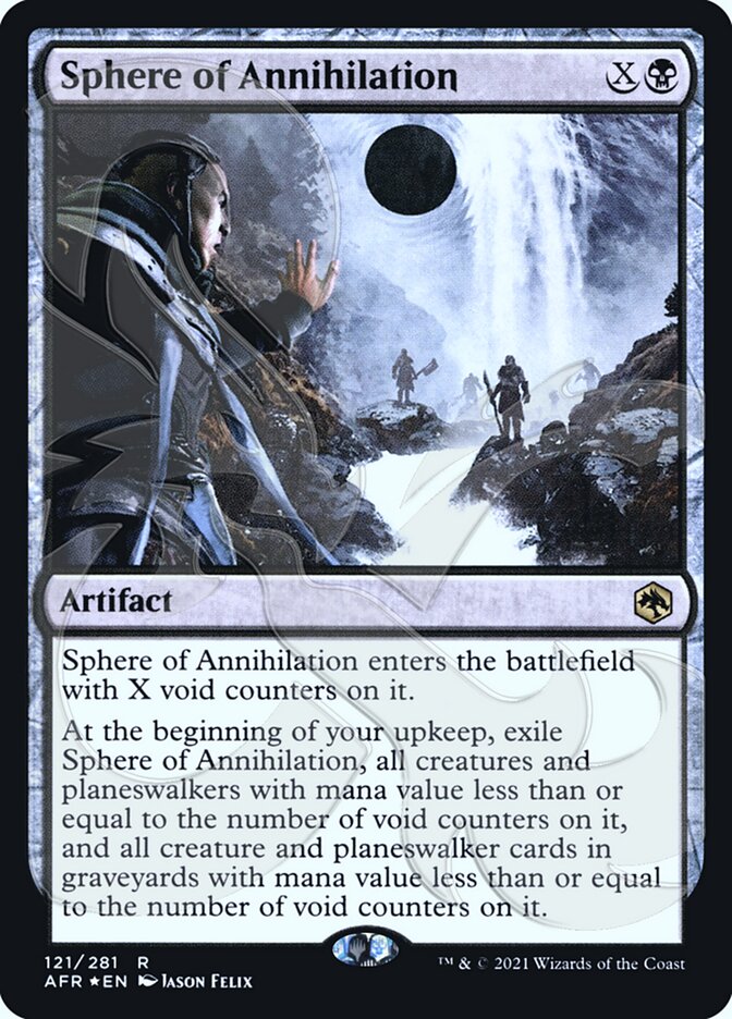 Sphere of Annihilation (Ampersand Promo) [Dungeons & Dragons: Adventures in the Forgotten Realms Promos] | The CG Realm