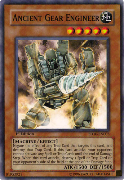 Ancient Gear Engineer [SD10-EN003] Common | The CG Realm
