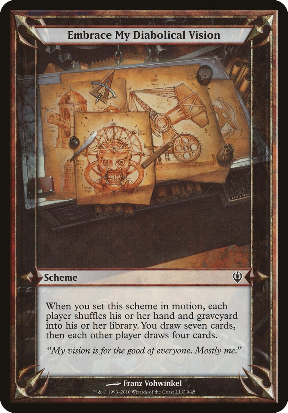 Embrace My Diabolical Vision (Schemes) [Archenemy Schemes] | The CG Realm