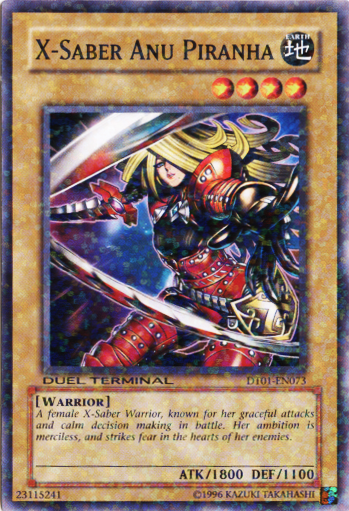 X-Saber Anu Piranha [DT01-EN073] Common | The CG Realm