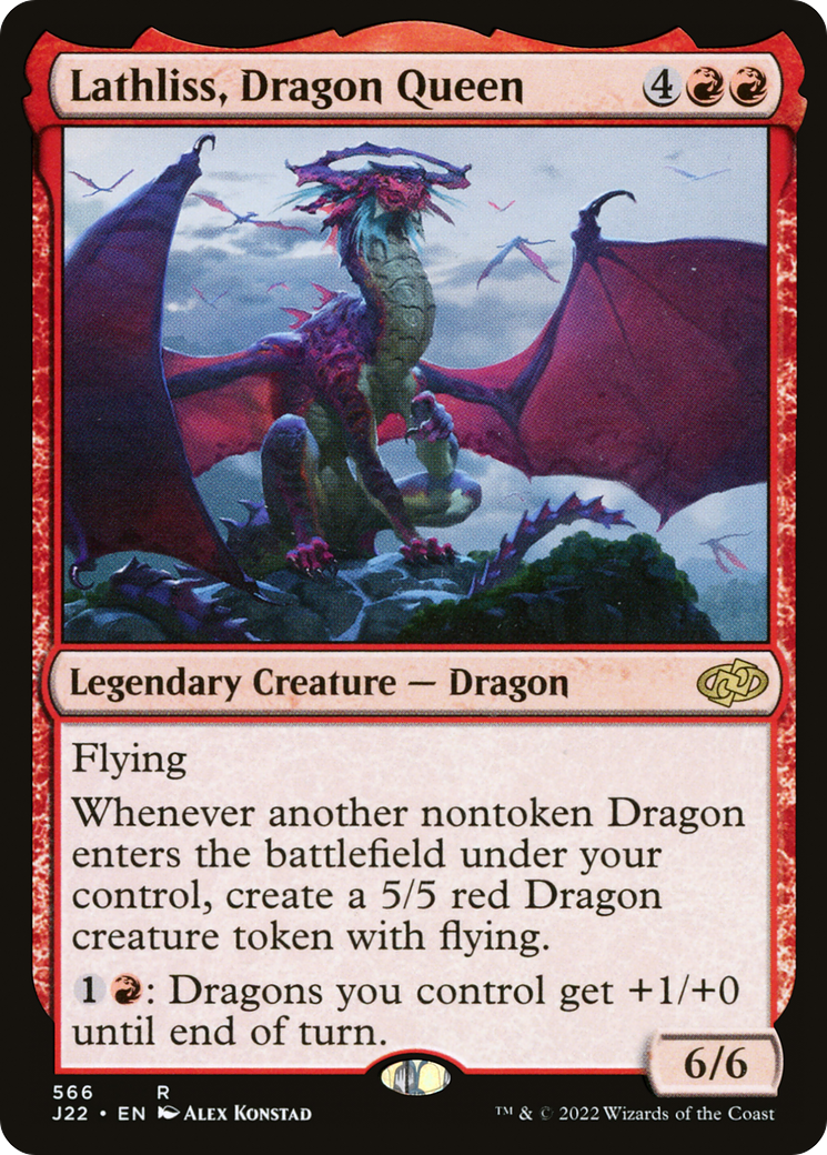 Lathliss, Dragon Queen [Jumpstart 2022] | The CG Realm