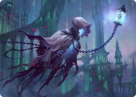 Wanderlight Spirit Art Card [Innistrad: Crimson Vow Art Series] | The CG Realm