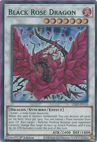 Black Rose Dragon (Green) [LDS2-EN110] Ultra Rare | The CG Realm