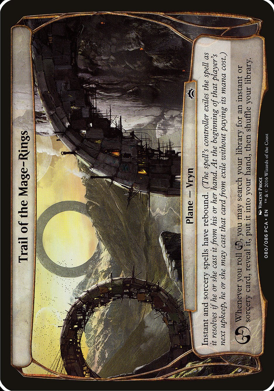 Trail of the Mage-Rings (Planes) [Planechase Anthology Planes] | The CG Realm