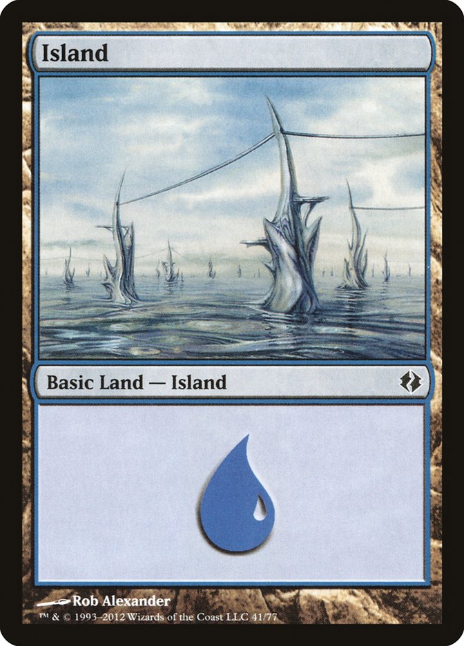 Island (41) [Duel Decks: Venser vs. Koth] | The CG Realm