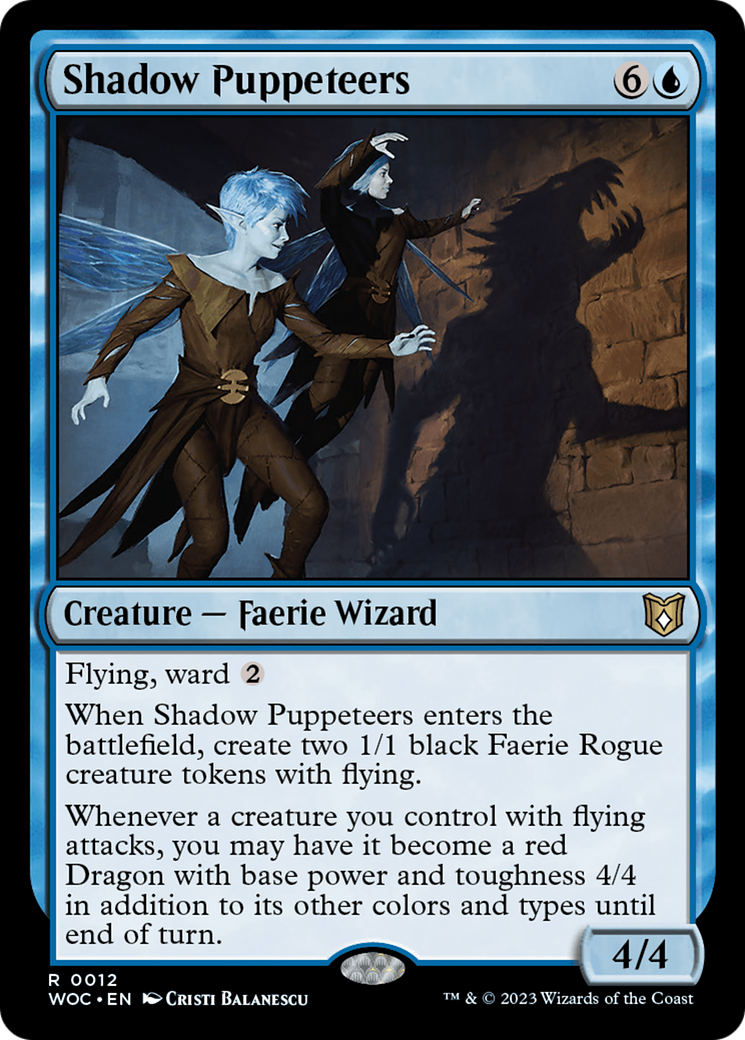 Shadow Puppeteers [Wilds of Eldraine Commander] | The CG Realm