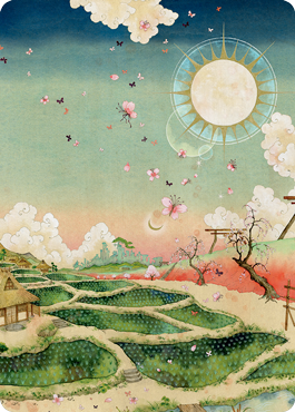 Plains 1 Art Card [Kamigawa: Neon Dynasty Art Series] | The CG Realm