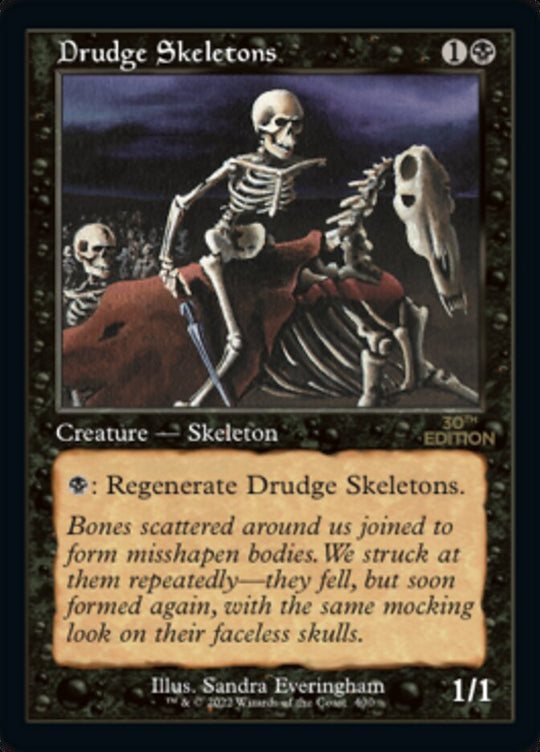 Drudge Skeletons (Retro Frame) (30A-400) - 30th Anniversary Edition