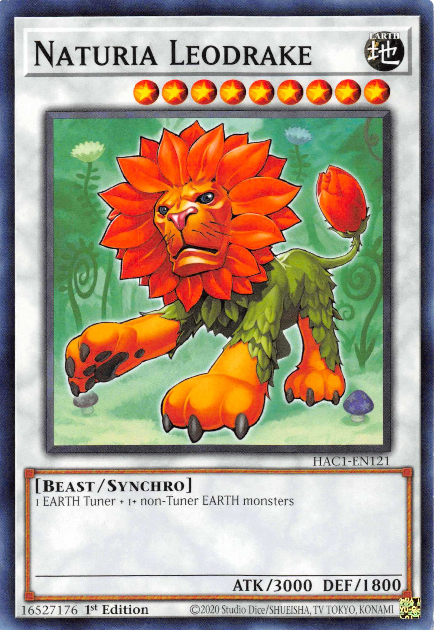 Naturia Leodrake [HAC1-EN121] Common | The CG Realm