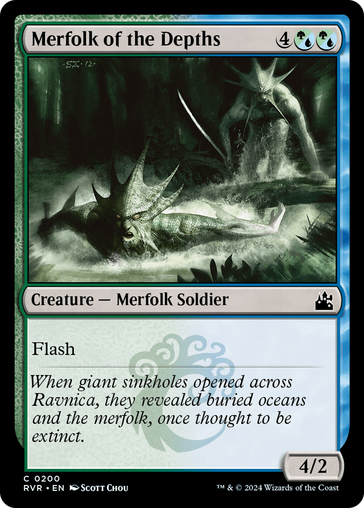 Merfolk of the Depths [Ravnica Remastered] | The CG Realm