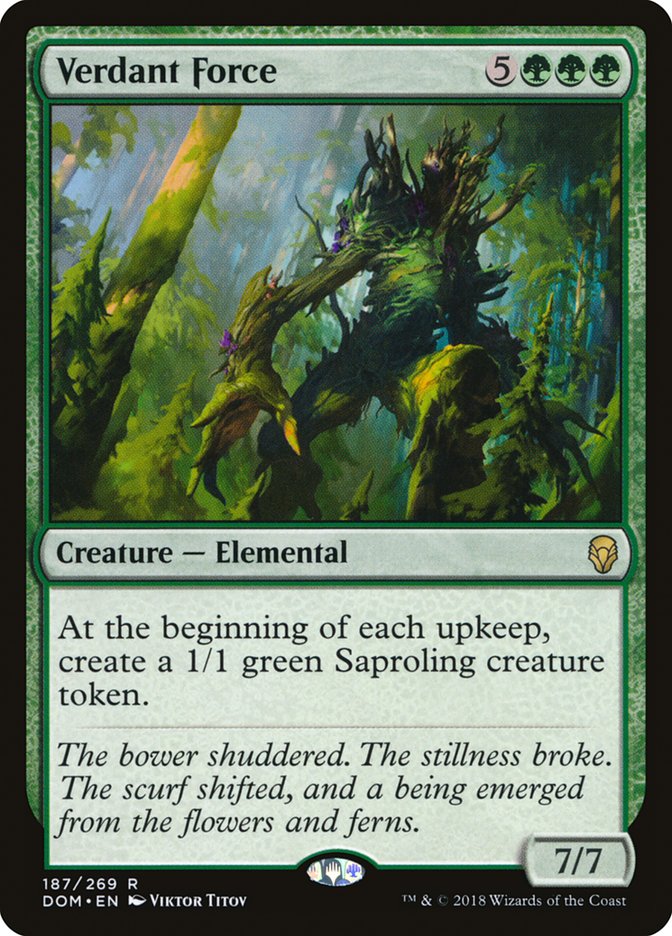 Verdant Force [Dominaria] | The CG Realm