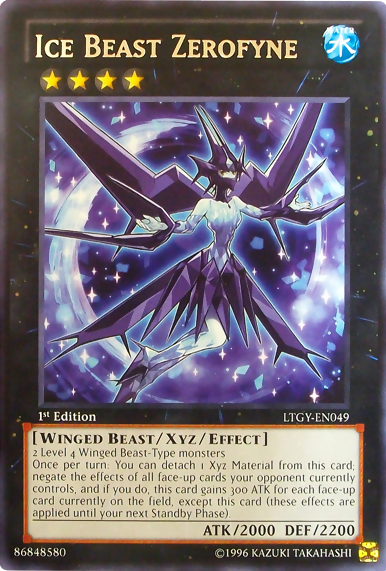 Ice Beast Zerofyne [LTGY-EN049] Rare | The CG Realm