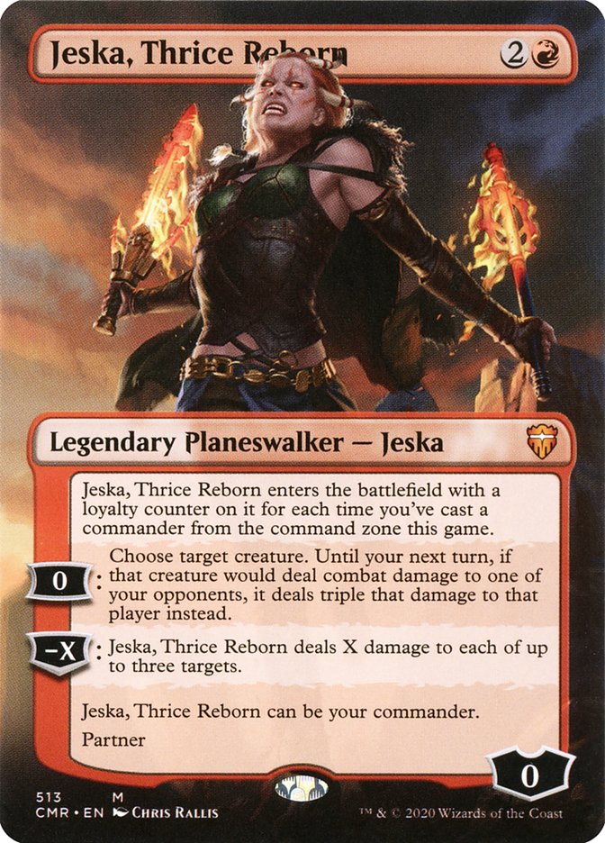 Jeska, Thrice Reborn (Borderless) [Commander Legends] | The CG Realm
