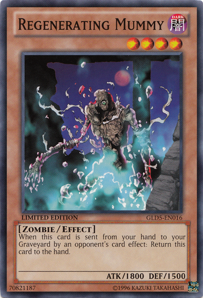 Regenerating Mummy [GLD5-EN016] Common | The CG Realm
