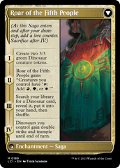 Huatli, Poet of Unity // Roar of the Fifth People [The Lost Caverns of Ixalan] | The CG Realm