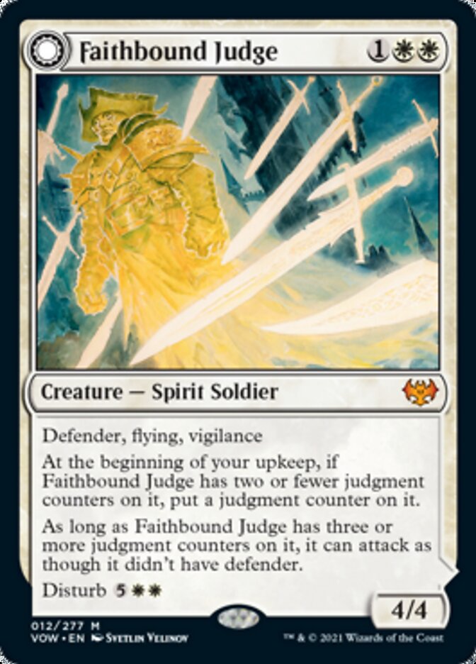 Faithbound Judge // Sinner's Judgment [Innistrad: Crimson Vow] | The CG Realm