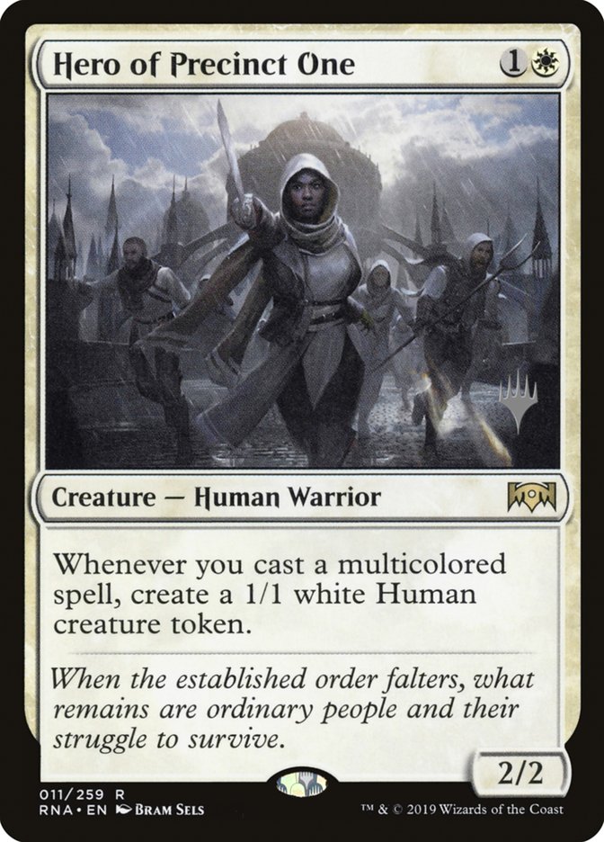 Hero of Precinct One (Promo Pack) [Ravnica Allegiance Promos] | The CG Realm