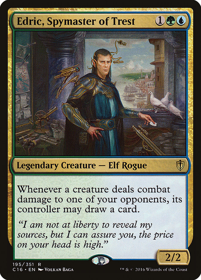 Edric, Spymaster of Trest [Commander 2016] | The CG Realm